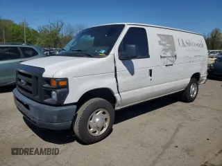 2012 Ford Econoline Cargo Commercial z VIN 1FTNE1EW4CDA57888, wystawiony jako Copart lot #55208595 z przebiegiem 130 657 mil mil oraz Czysty tytuł • Clean title. Historia ofert i sprzedaży dostępna na DreamBid. Obrazek 1.