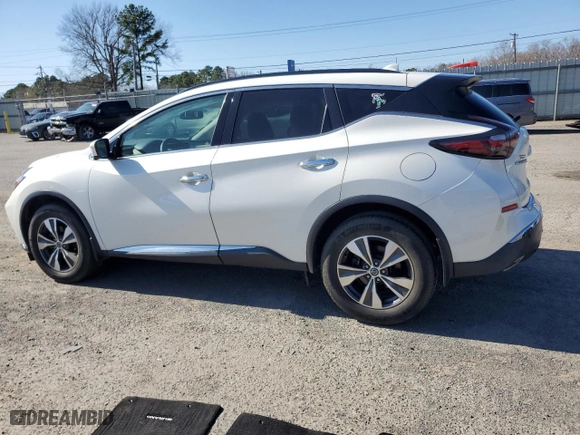 2019 Nissan Murano SV with VIN 5N1AZ2MJ9KN165555, listed as a Copart auction lot 48210155 with 65,818 mi miles and Salvage Title. Bid and sale history available at carsss.com. Image 2.
