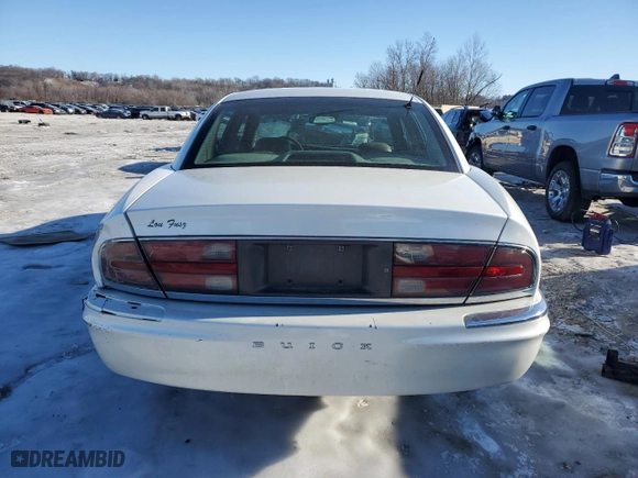 2000 Buick Park Avenue with VIN 1G4CW54K9Y4271515, listed as a Copart auction lot 87874695 with 176,200 mi miles and Salvage Title. Bid and sale history available at carsss.com. Image 6.