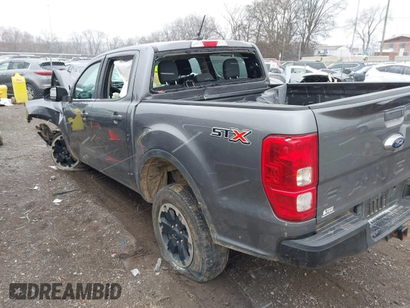 2021 Ford Ranger XL with VIN 1FTER4EH5MLD35454, listed as a IAAI auction lot 41209315 with 8,279 mi miles. Bid and sale history available at carsss.com. Image 3.
