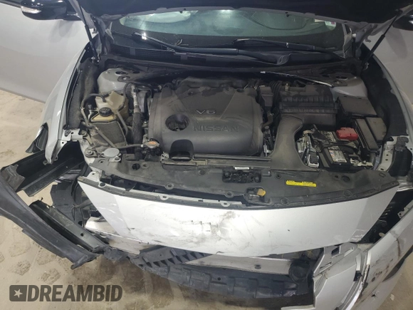 2021 Nissan Maxima SV with VIN 1N4AA6CV1MC514123, listed as a Copart auction lot 49128005 with 86,676 mi miles and Salvage Title. Bid and sale history available at DreamBid. Image 12.