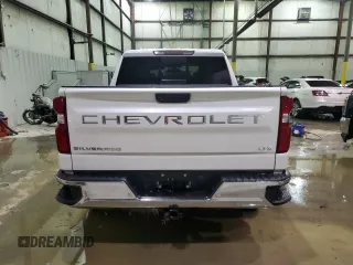 2020 Chevrolet Silverado 1500 LTZ with VIN 3GCUYGED4LG331937, listed as a Copart auction lot 45133695 with 38,065 mi miles and Salvage Title. Bid and sale history available at DreamBid. Image 6.