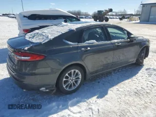 2020 Ford Fusion SE with VIN 3FA6P0HD4LR125364, listed as a Copart auction lot 45429505 with 24,226 mi miles and Salvage Title. Bid and sale history available at carsss.com. Image 3.