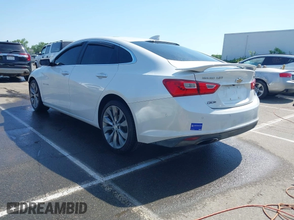 2016 Chevrolet Malibu Premier with VIN 1G1ZH5SX6GF265089, listed as a IAAI auction lot 42148876 with 127,497 mi miles and . Bid and sale history available at DreamBid. Image 3.