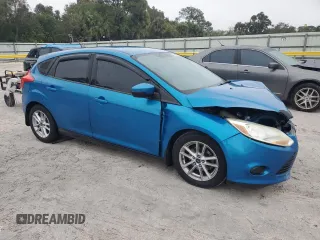 2014 Ford Focus SE with VIN 1FADP3K2XEL360126, listed as a Copart auction lot 42309495 with 134,337 mi miles and Salvage Title. Bid and sale history available at carsss.com. Image 4.