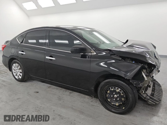 2019 Nissan Sentra S with VIN 3N1AB7AP6KY273460, listed as a Copart auction lot 54866505 with 110,508 mi miles and Clean Title. Bid and sale history available at DreamBid. Image 4.