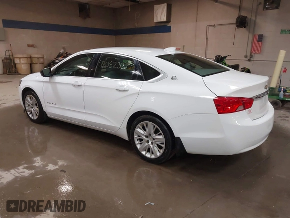 2015 Chevrolet Impala LS with VIN 1G11X5SL8FU137945, listed as a IAAI auction lot 42052327 with 65,327 mi miles and . Bid and sale history available at DreamBid. Image 3.