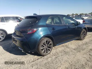 2019 Toyota Corolla Hatchback SE with VIN JTNK4RBEXK3029190, listed as a Copart auction lot 71320434 with 54,665 mi miles and Salvage Title. Bid and sale history available at carsss.com. Image 3.