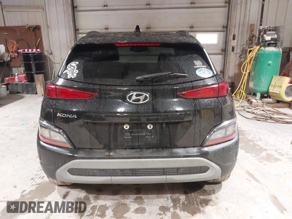 2023 Hyundai Kona SEL with VIN KM8K62AB3PU944716, listed as a IAAI auction lot 42125824 with 40,795 mi miles and . Bid and sale history available at DreamBid. Image 16.