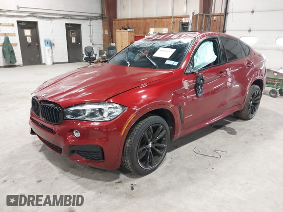2018 BMW X6 xDrive35i z VIN 5UXKU2C59J0Z62359, wystawiony jako IAAI lot #41866547 z przebiegiem 57 544 mil mil oraz . Historia ofert i sprzedaży dostępna na DreamBid. Obrazek 2.