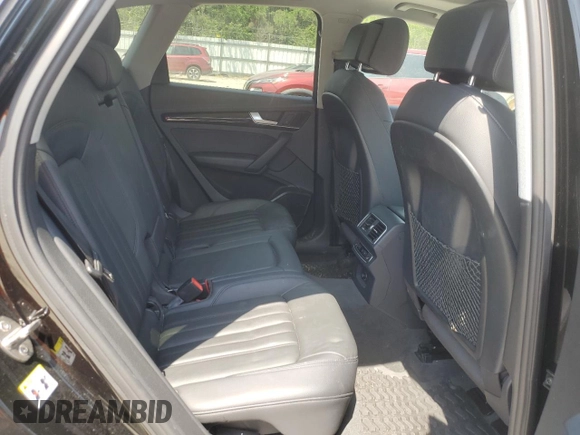 2018 Audi Q5 Premium Plus with VIN WA1BNAFY5J2182663, listed as a Copart auction lot 54220245 with 61,676 mi miles and Salvage Title. Bid and sale history available at DreamBid. Image 11.