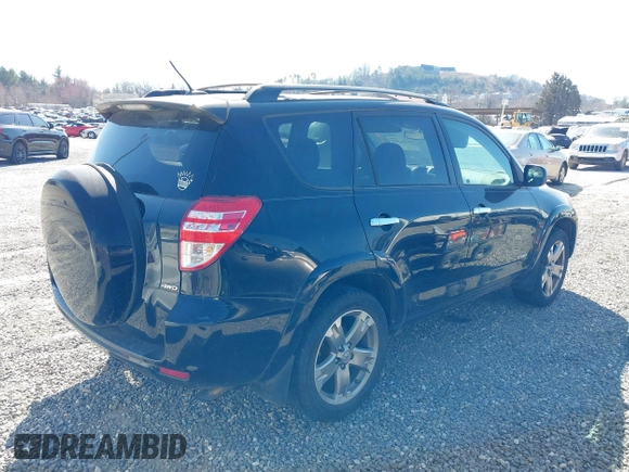 2010 Toyota RAV4 Sport with VIN 2T3RF4DV0AW037873, listed as a IAAI auction lot 41764753 with 209,074 mi miles. Bid and sale history available at carsss.com. Image 4.