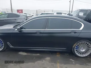 2018 BMW 7 Series ALPINA B7 xDrive with VIN WBA7F2C5XJG856217, listed as a IAAI auction lot 41473030 with 49,298 mi miles. Bid and sale history available at carsss.com. Image 14.