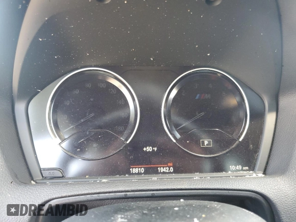 2018 BMW M2 z VIN WBS1J5C53J7B70153, wystawiony jako Copart lot #47081155 z przebiegiem Nie podano mil oraz Szkoda całkowita • Salvage title. Historia ofert i sprzedaży dostępna na DreamBid. Obrazek 9.