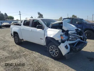 2017 GMC Canyon 4WD SLE z VIN 1GTP6CE11H1235528, wystawiony jako Copart lot #55864395 z przebiegiem 87 423 mil mil oraz Szkoda całkowita • Salvage title. Historia ofert i sprzedaży dostępna na DreamBid. Obrazek 4.