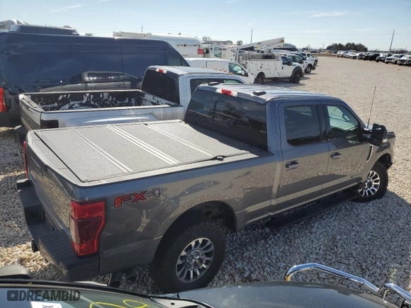 2022 Ford Super Duty F-250 SRW XL with VIN 1FT8W2BT6NED32166, listed as a Copart auction lot 45312845 with 74,752 mi miles and Salvage Title. Bid and sale history available at carsss.com. Image 3.