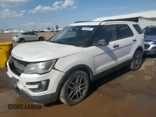 2016 Ford Explorer Sport z VIN 1FM5K8GT1GGA76337, wystawiony jako Copart lot #56065885 z przebiegiem 155 258 mil mil oraz Szkoda całkowita • Salvage title. Historia ofert i sprzedaży dostępna na DreamBid. Obrazek 1.