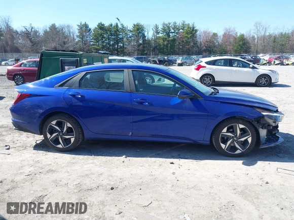 2023 Hyundai Elantra SEL with VIN KMHLS4AG3PU630104, listed as a IAAI auction lot 42042331 with 32,296 mi miles and . Bid and sale history available at DreamBid. Image 13.