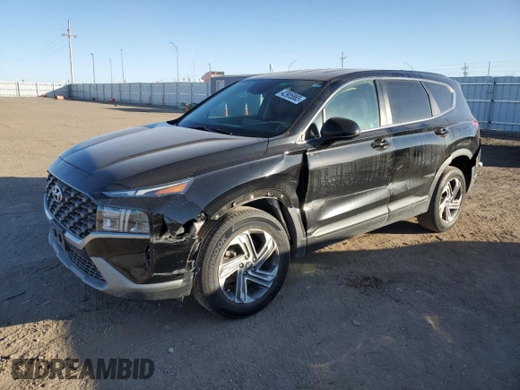 2021 Hyundai Santa Fe SE with VIN 5NMS1DAJXMH329833, listed as a Copart auction lot 42905865 with 116,308 mi miles and Salvage Title. Bid and sale history available at carsss.com. Image 1.