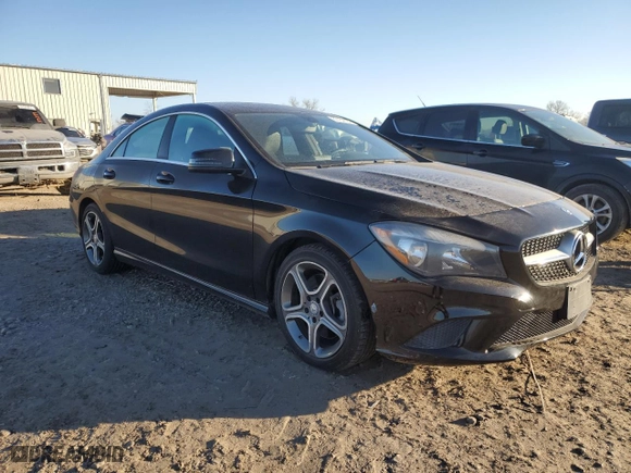 2014 Mercedes-Benz CLA-Class CLA 250 with VIN WDDSJ4EB8EN025686, listed as a Copart auction lot 83102624 with 75,155 mi miles and Clean Title. Bid and sale history available at carsss.com. Image 4.