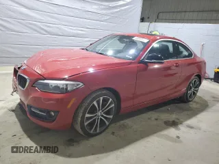 2015 BMW 2 Series 228i xDrive with VIN WBA1F7C50FVX96082, listed as a Copart auction lot 49897085 with 101,248 mi miles and Salvage Title. Bid and sale history available at carsss.com. Image 1.