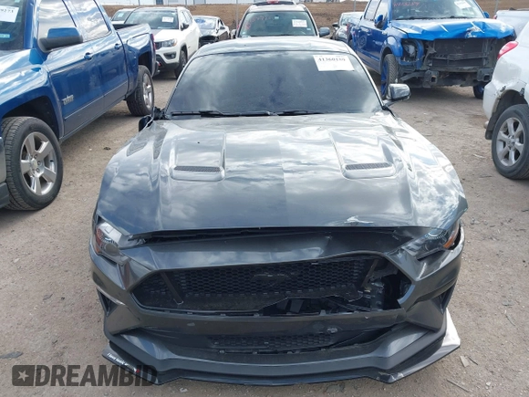 2019 Ford Mustang GT with VIN 1FA6P8CF7K5201541, listed as a IAAI auction lot 41360159 with 11,867 mi miles. Bid and sale history available at carsss.com. Image 12.