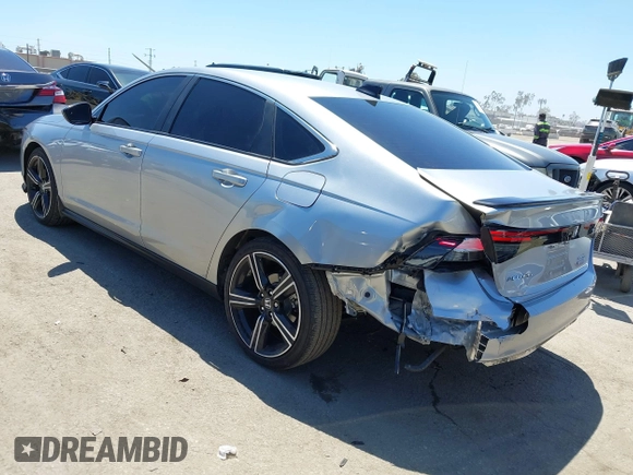 2024 Honda Accord Sport with VIN 1HGCY2F52RA058818, listed as a IAAI auction lot 42225266 with 20,737 mi miles and . Bid and sale history available at DreamBid. Image 3.