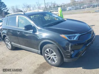 2018 Toyota RAV4 Hybrid LE Plus with VIN JTMRJREVXJD256573, listed as a IAAI auction lot 41898883 with 15,153 mi miles. Bid and sale history available at carsss.com. Image 1.