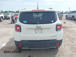 2017 Jeep Renegade Limited with VIN ZACCJADB6HPE93491, listed as a IAAI auction lot 42155903 with 149,115 mi miles and . Bid and sale history available at DreamBid. Image 16.