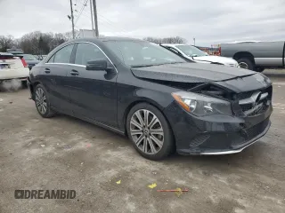 2018 Mercedes-Benz CLA 250 with VIN WDDSJ4EB5JN605679, listed as a Copart auction lot 39703874 with 77,536 mi miles and . Bid and sale history available at DreamBid. Image 4.