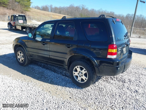 2005 Ford Escape Limited with VIN 1FMCU04155KE23314, listed as a IAAI auction lot 41685671 with 265,731 mi miles. Bid and sale history available at carsss.com. Image 3.