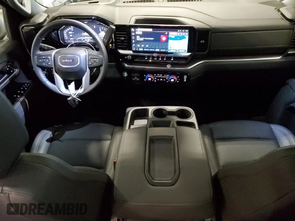 2025 GMC Sierra 1500 SLT z VIN 1GTUUDED0SZ240561, wystawiony jako Copart lot #60465185 z przebiegiem 6 904 mil mil oraz Czysty tytuł • Clean title. Historia ofert i sprzedaży dostępna na DreamBid. Obrazek 8.