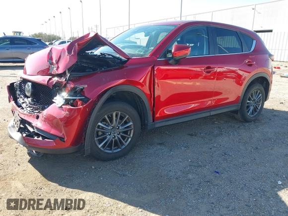 2020 Mazda CX-5 Touring with VIN JM3KFACM1L0756864, listed as a IAAI auction lot 41761131 with 16,646 mi miles and . Bid and sale history available at carsss.com. Image 17.