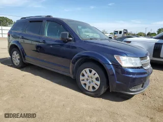 2017 Dodge Journey SE with VIN 3C4PDCAB5HT551852, listed as a Copart auction lot 53295975 with 71,921 mi miles and Clean Title. Bid and sale history available at carsss.com. Image 4.