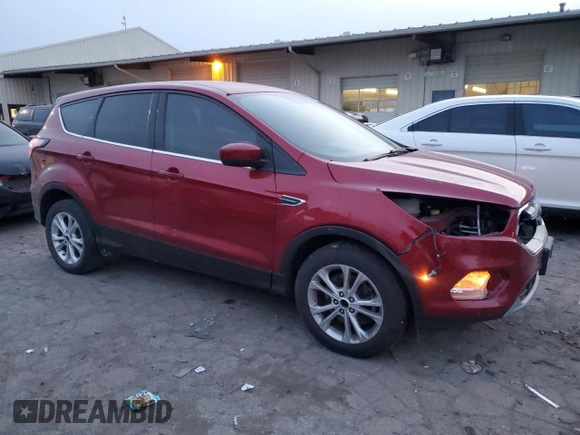2017 Ford Escape SE with VIN 1FMCU9GD1HUC77223, listed as a Copart auction lot 89197455 with 80,566 mi miles and Non Repairable. Bid and sale history available at DreamBid. Image 4.