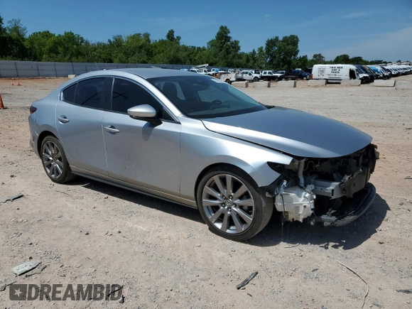 2019 Mazda 3 Select with VIN JM1BPACL9K1110896, listed as a Copart auction lot 62395685 with 141,544 mi miles and Salvage title. Bid and sale history available at DreamBid. Image 4.