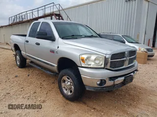 2007 Dodge Ram 2500 SLT with VIN 3D7KS28C67G740421, listed as a IAAI auction lot 42108076 with 402,925 mi miles. Bid and sale history available at carsss.com. Image 1.