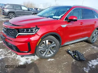 2023 Kia Sorento SX Prestige with VIN KNDRMDLH8P5165845, listed as a IAAI auction lot 41705546 with 17,219 mi miles and . Bid and sale history available at DreamBid. Image 17.