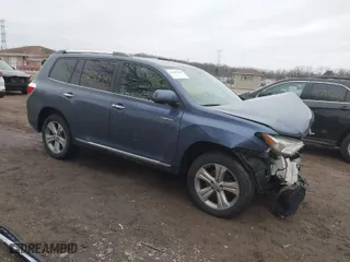 2013 Toyota Highlander Limited with VIN 5TDDK3EH5DS190926, listed as a IAAI auction lot 41690130 with NaN miles. Bid and sale history available at carsss.com. Image 1.