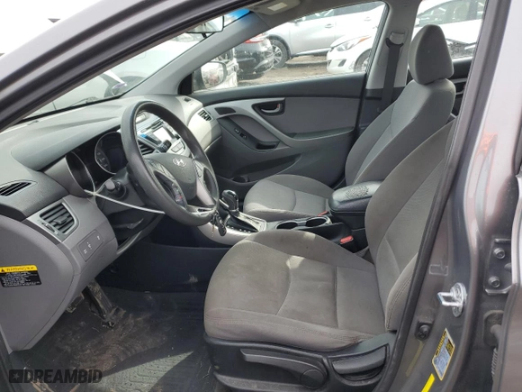 2014 Hyundai Elantra SE with VIN 5NPDH4AE5EH508602, listed as a Copart auction lot 50047935 with 95,808 mi miles and Salvage Title. Bid and sale history available at carsss.com. Image 7.