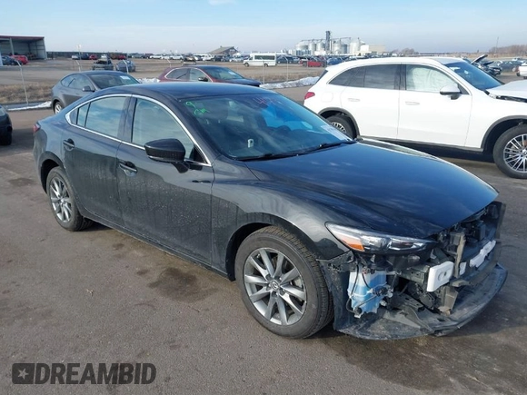 2020 Mazda 6 Sport with VIN JM1GL1UM6L1516614, listed as a IAAI auction lot 41798361 with 39,695 mi miles and . Bid and sale history available at DreamBid. Image 1.