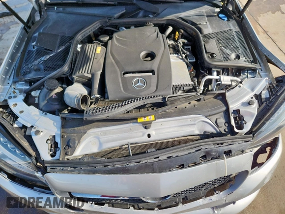 2016 Mercedes-Benz C 300 with VIN 55SWF4JB8GU175526, listed as a Copart auction lot 61534545 with 90,277 mi miles and Salvage title. Bid and sale history available at DreamBid. Image 11.