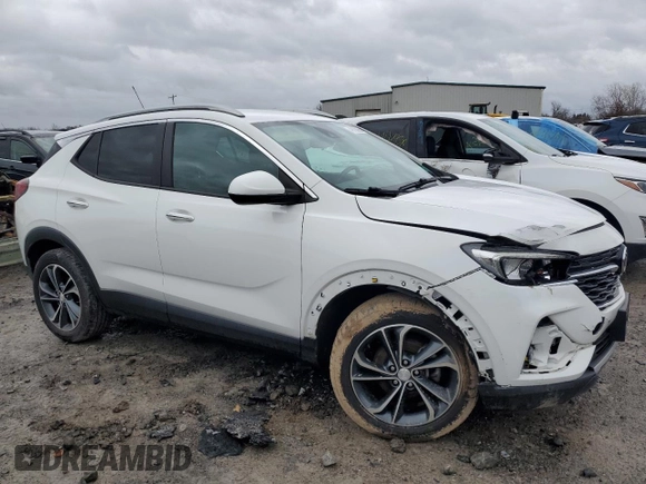 2020 Buick Encore GX Select with VIN KL4MMDS28LB123334, listed as a Copart auction lot 49108265 with 77,201 mi miles and Non repairable. Bid and sale history available at DreamBid. Image 4.
