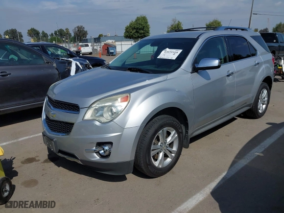 2012 Chevrolet Equinox LTZ with VIN 2GNALFEK2C6371673, listed as a IAAI auction lot 42039318 with 155,357 mi miles. Bid and sale history available at carsss.com. Image 2.
