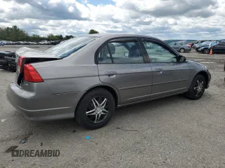 2004 Honda Civic LX z VIN 2HGES16514H556393, wystawiony jako Copart lot #58419375 z przebiegiem 153 990 mil mil oraz Szkoda całkowita • Salvage title. Historia ofert i sprzedaży dostępna na DreamBid. Obrazek 3.