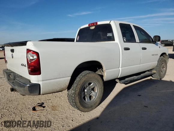 2007 Dodge 1500 ST with VIN 1D7HU18P17J510799, listed as a Copart auction lot 86441554 with 279,519 mi miles and Salvage Title. Bid and sale history available at DreamBid. Image 3.