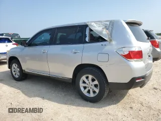 2013 Toyota Highlander with VIN 5TDZA3EH7DS034217, listed as a Copart auction lot 51240545 with 123,285 mi miles and Clean Title. Bid and sale history available at DreamBid. Image 2.