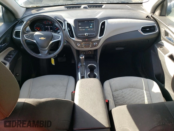 2018 Chevrolet Equinox LT with VIN 2GNAXJEV0J6230163, listed as a Copart auction lot 50053425 with 107,149 mi miles and Salvage Title. Bid and sale history available at carsss.com. Image 8.