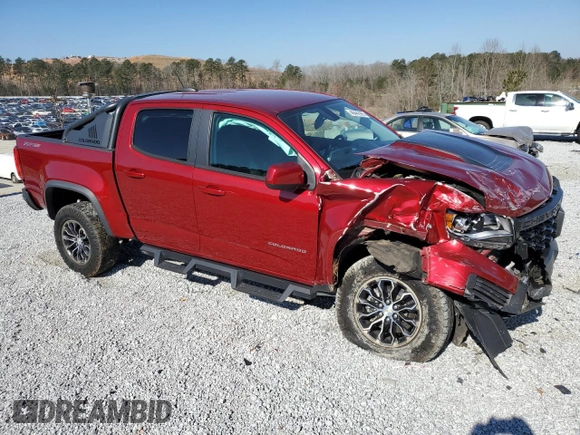 2021 Chevrolet Colorado 4WD ZR2 z VIN 1GCGTEEN5M1162195, wystawiony jako Copart lot #46442995 z przebiegiem 40 692 mil mil oraz Szkoda całkowita • Salvage title. Historia ofert i sprzedaży dostępna na DreamBid. Obrazek 4.