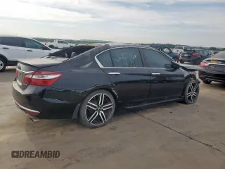 2016 Honda Accord Sport with VIN 1HGCR2F54GA193132, listed as a Copart auction lot 64025435 with Not provided miles and Clean title. Bid and sale history available at DreamBid. Image 3.